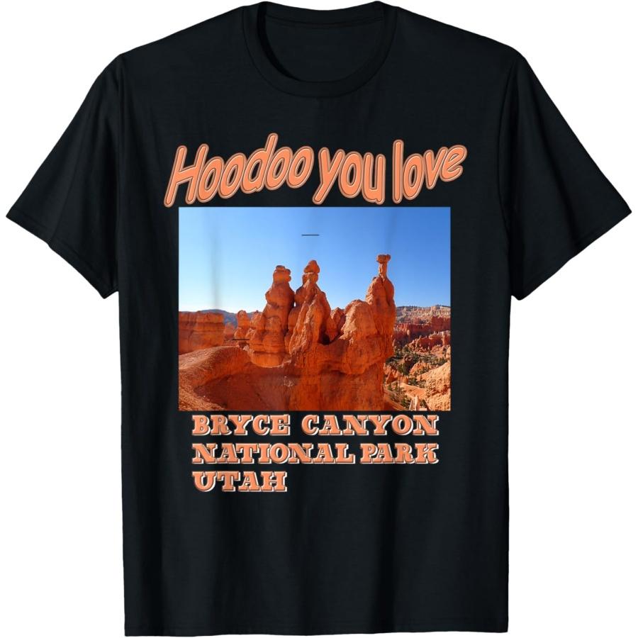 Hoodoo you love Bryce Canyon T-Shirt XXXXXL чёрный