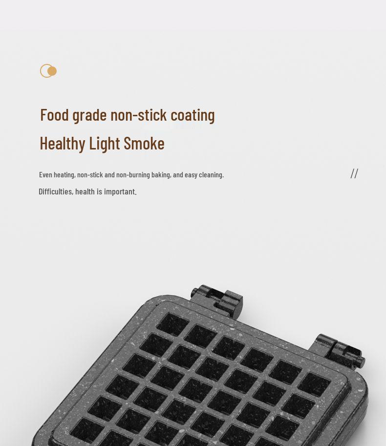 Non-Stick Waffle Mold & Baking Tray - DIY Breakfast & Pastry Maker