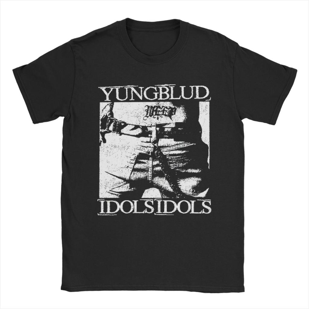 Yungblud IDOLS Album Tour Bayingimg Tričko Harajuku Trička Tričko Letní 100% Bavlna Kulatý Výstřih Nadměrné Oblečení