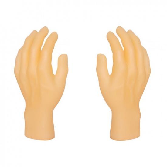 2x Жуткое украшение на Хэллоуин Реалистичные руки Поддельные человеческие руки Левая Правая рука