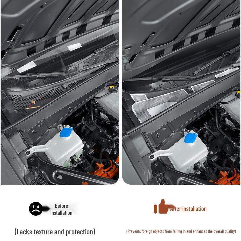 Geely Galaxy E5 Hood Insect & Dustproof Mesh for Car AC Vent Modification