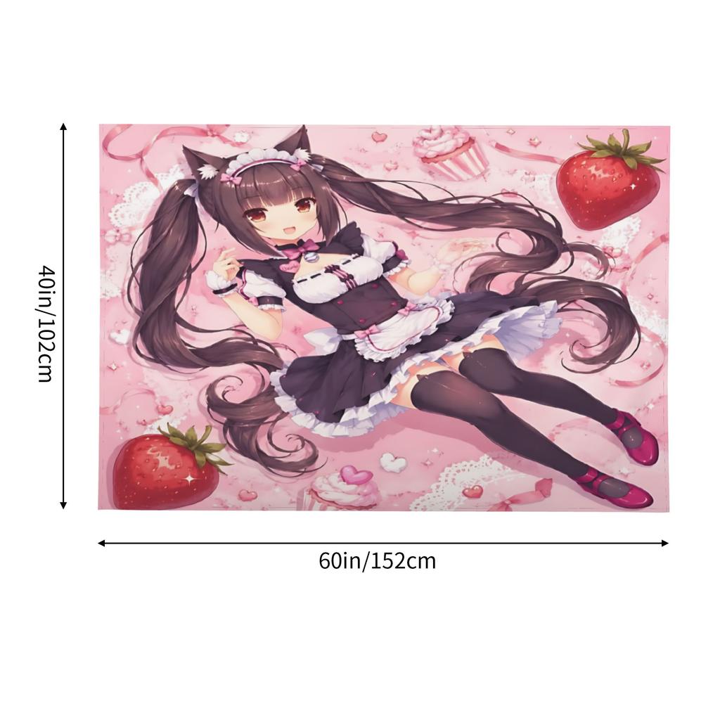 Cute Anime Maid Girl Tapestry Room decoration Home Decoration Tapestry Decor Accessories Cute Room Decor