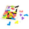 Children's Educational Tetris, Early Childhood Wooden Toys, Baby Geometric Puzzle Puzzle Building Block Fun Toys