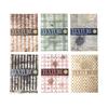 Retro Textured Paper for DIY Bullet Journals – Beautiful Day Series (6 Types)