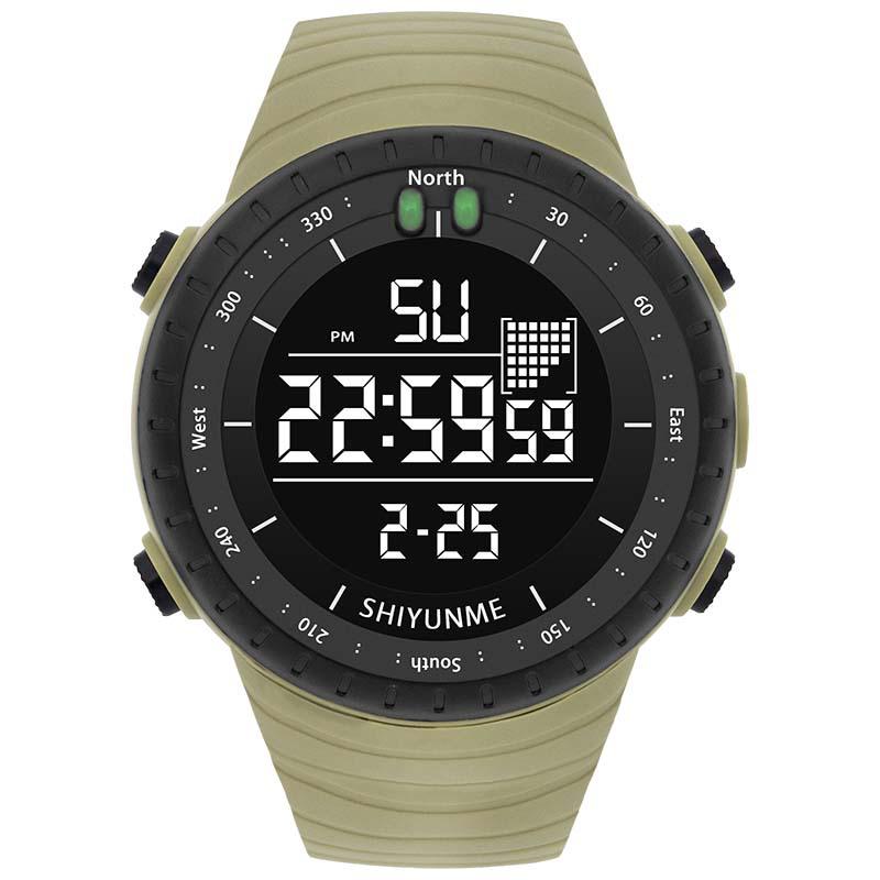 Shiyunmei Men's Multifunctional Waterproof LED Sport Watch