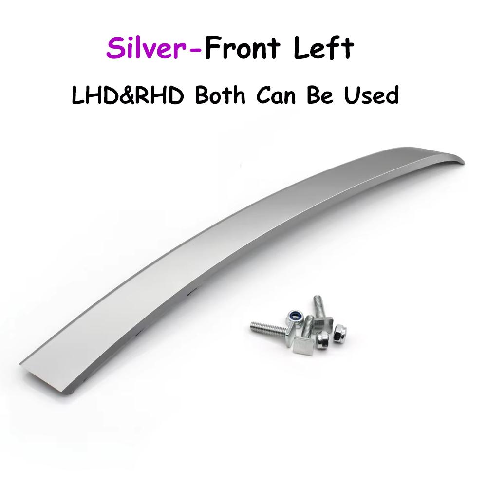 LHD RHD E60 E61 Interior Car Front Rear Left Right Inner Door Handle Cover Trim For BMW 5 Series M5 2004-2006 520i 523i 525i 530