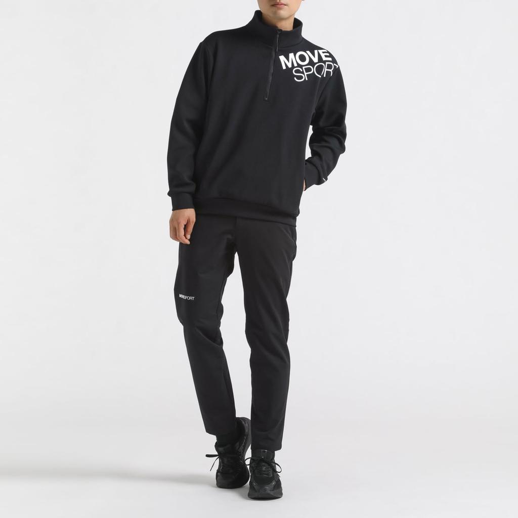 Descente Golf Amazon Exclusive Half Zip Jacket Blouson Sweat Absorbent Stretch UV CUT Easy To Move ST4FSWZ0MB [Move Sports] (UPF50+)