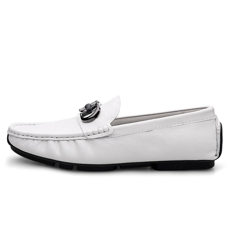 Men's shoes Doudou shoes spring casual leather shoes fashionable versatile breathable soft-soled shoes men