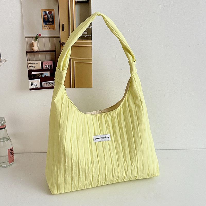 Stofftasche Damen neue Frühling und Sommer lässige Entspannung Freizeittasche große Kapazität Schulter Tragetasche