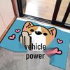 Non-Slip Cartoon Door Mat: Absorbent Entryway, Bedroom, and Bathroom Rug