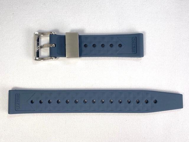 R03C011J9 SEIKO Prospex 19mm Silicone Rubber for Band, Navy, SBEX009/ 8L55-00E0