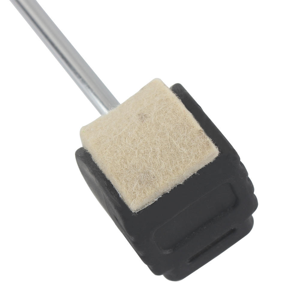High-quality Bass Drum Pedal Beater Wool Felt Stainless Steel Handle Parts
