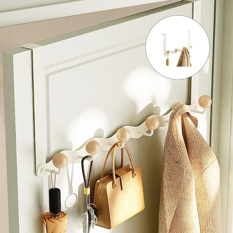Sturdy Iron Door Hook Hanger for Coat Bags With Stable Designs