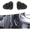 2PCS Door Screw Protector Cover Trim for 2018-2023 Jeep Wrangler JL JLU, for 2020-2023 Jeep Gladiator JT (Carbon Fiber Look)