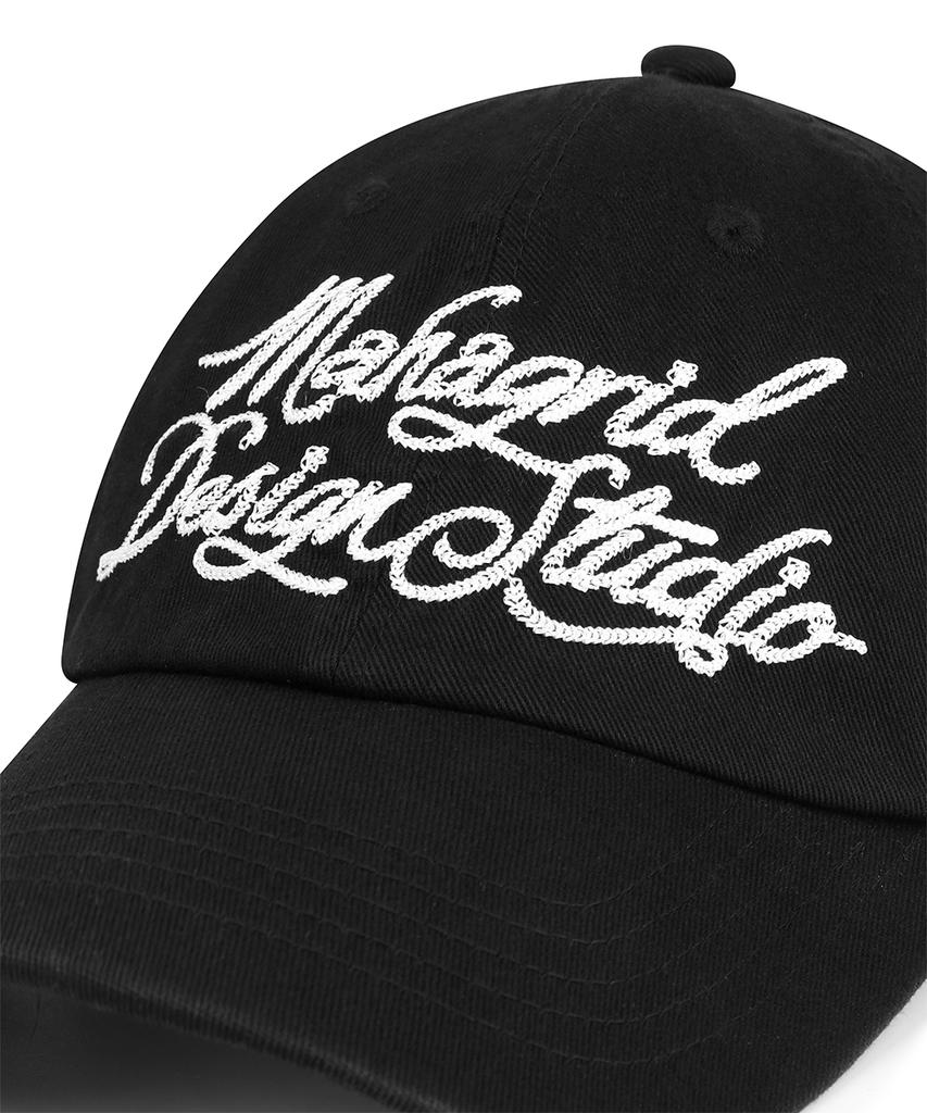 MAHAGRID Ink Logo Ball Cap Black(Mg2Ffmab21A)