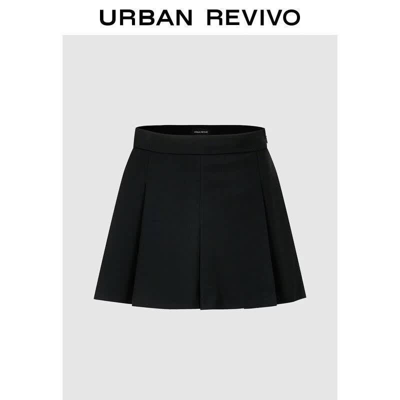 UR2026 Women s Pleated Skirt Shorts M