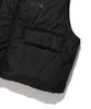 Physical Department Active Crop Layered Puffer Vest Black