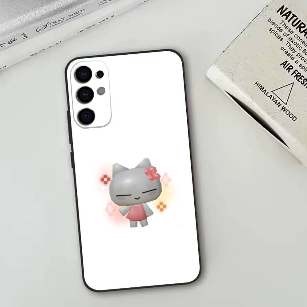 Süße Musikkatze Handyhülle Für Samsung S25,S24,S21,S22,S23,S30,Ultra,S20,Plus,Fe,Weiche Silikon Schwarz Hülle