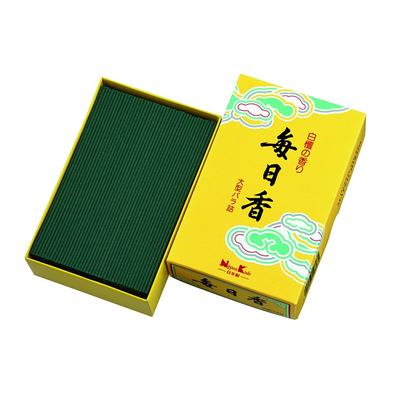 Mainichi vīraka lielais iepakojums 240g vīraka kociņš Nippon Kodo Ražots Japānā Sandalkoks Sandalkoka vīraks koks Apm.