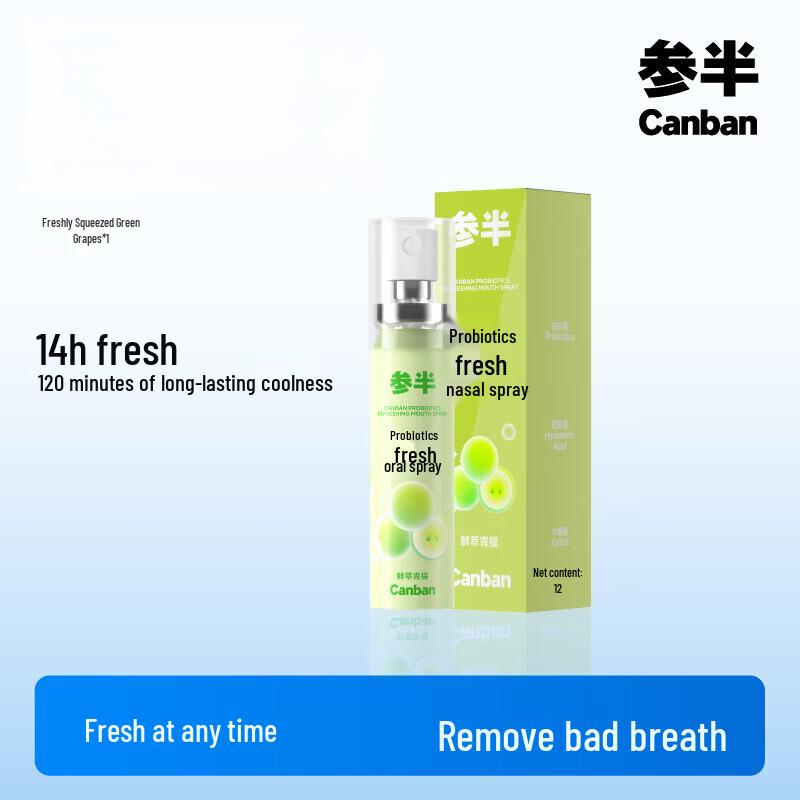 Semi-Half Breath Freshener Oral Spray