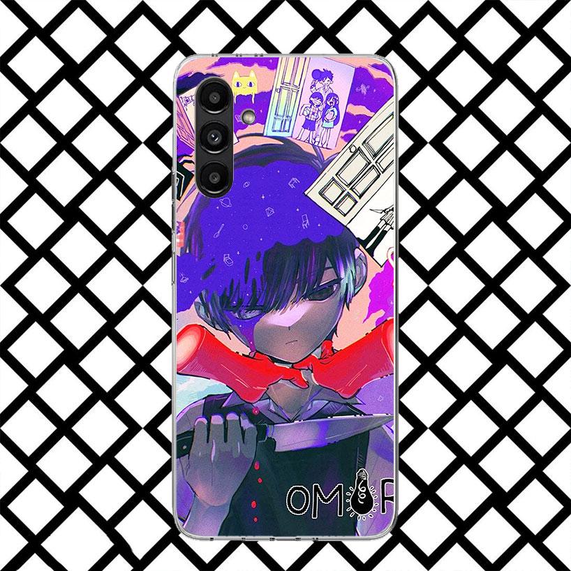 Game O-Omori Cartoon Phone Case for Samsung Galaxy A17 A37 A57 A16 A26 A36 A56 A15 A25 A35 A55 A14 A24 A34 A54 A13 A23 A33 A53 G