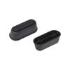 1Pair Replacement Luggage Bottom Side Stand Feet Luggage Parts Baggage Stud Foot Luggage Bracket Feet Suitcase Feet Pad