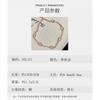 Elegant Full Crystal Pig Nose Bracelet Women Champagne Gold Plated Copper Geometric Minimalist Luxury Jewelry