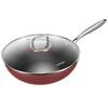 SUPOR Lightweight Crystal Texture Stainless Steel Wok