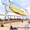 miflame 2.0m Foldable Steel Clothes Drying Rack