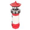 Solar Lighthouse 360 Degree Rotating Lighthouse Decoration Fadeless Resin LED Garden Lighthouse for Balcony Lawn BS38062
