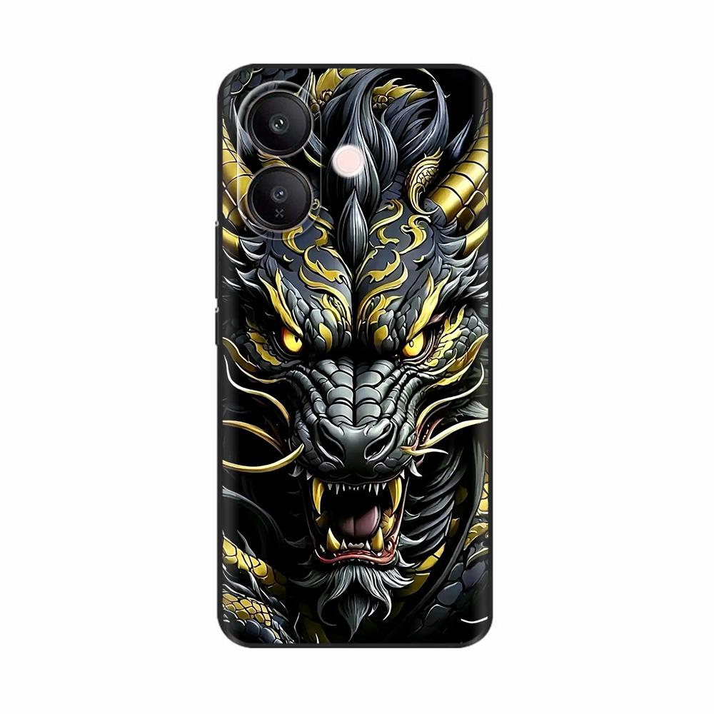 For Vivo V60 Lite Case Fashion Flowers Soft High Quality Housing For Vivo V60 V50 Lite 4G 5G Soft Silicone Phone TPU Back Cover