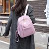 Schoolbag Backpack Women's Small Bag Large Capacity 1011 New Lightweight Versatile Travel Nylon Oxford Cloth Canvas Small Backpack