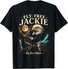 Fly Free Jackie Big Bear Bald Eagle T-Shirt