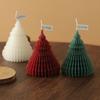 Christmas Origami Soy Wax Scented Candle Handmade Home Decor with Cute Shooting Props Atmosphere Gift for