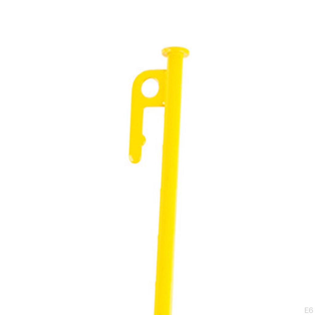 16" Steel Tent Pegs for Camping And Gardening