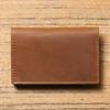 Retro Rindsleder Geldbörse Herren Crazy Horse Leder Kurzformat Obermaterial US Dollar