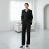 Style Latte Wide High Waist Pleated Slacks Pant