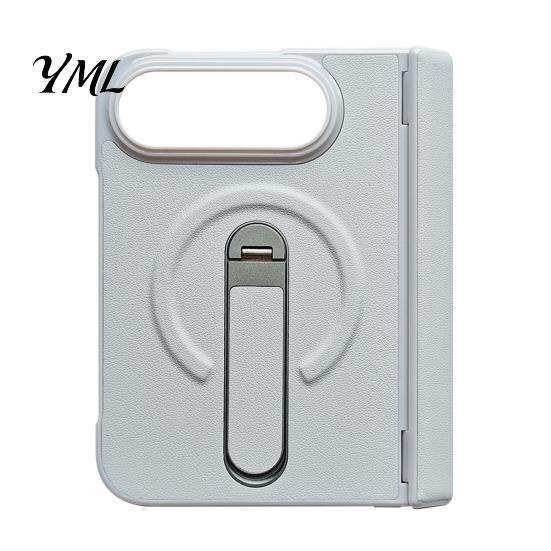 Full Body Coverage Protective Case Faux Leather Phone for iPhoneDuo, Cover with Hinge Protection, Strong Magnetic Attachment Folding Built-in