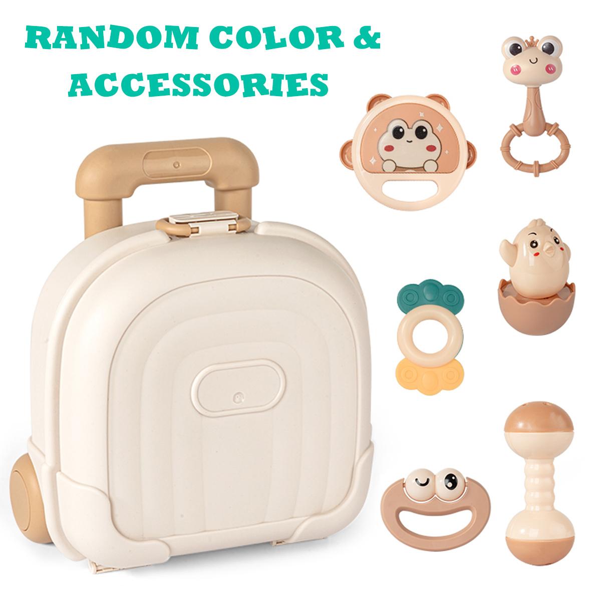 7-In-1 High-Quality Baby High-Quality Toy High-Quality Set, High-Quality Ringing, High-Quality Grip High-Quality And High-Quality Suitcase