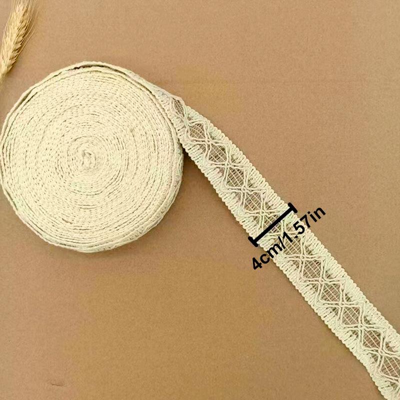 1Pc Retro Decoration Environment Protection Hemp Woven Ribbon Natural Handmade Materials DIY Gift Bow Floral Bouquet Decoration