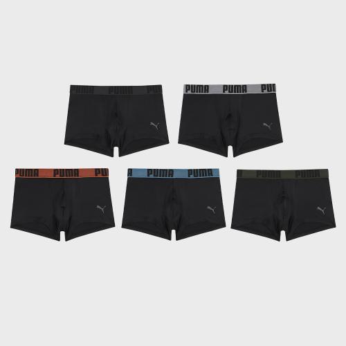 

[Puma] Color Logo Banding Trunks 5PACK PMMYIBO03/00 [Shipped from Korea] 100% Authentic 110
