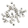 50PCS Round Connector Nuts 304 Stainless Steel M3 Female Thread Cylindrical Coupling Nut