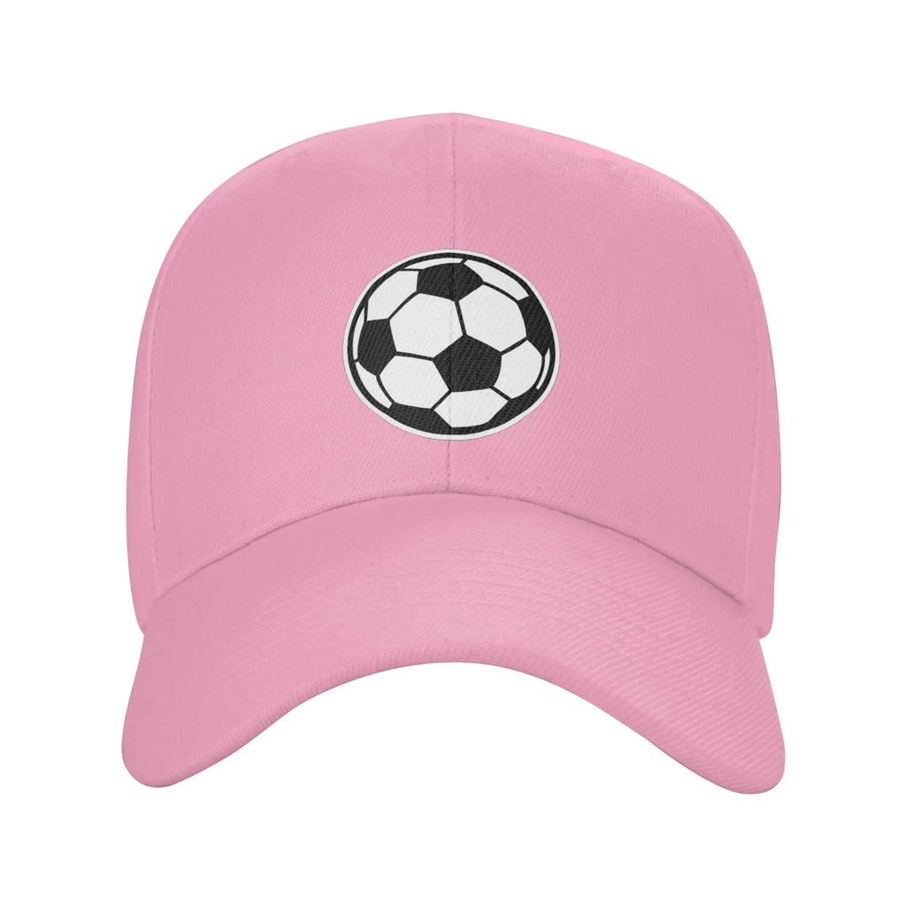 Unisex Baseball Hats Soccer Ball  Football Icon Outdoor Streetwear Summer Sports Baseball Caps Hip Hop Cap Casquette Hats