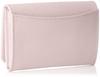LANVIN En Bleu Luxembourg Business Card Holder, Women's, Slim, Large Capacity, 480114, Pale Pink