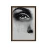 Stylish Eye Stylish Eye, 40X50 Cm, Gold Aluminum Frame, 230 Gsm Matte Paper