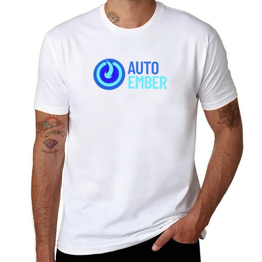 Auto Ember Merch TShirt Plus Size Gym Sports TShirt