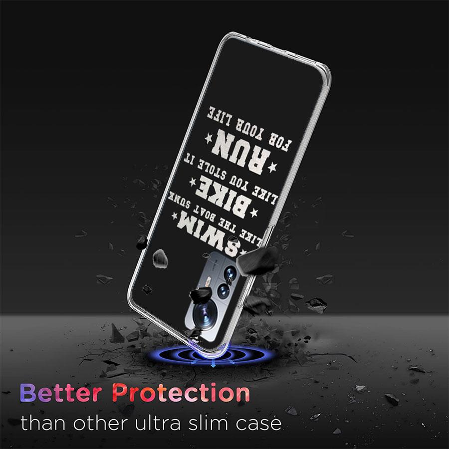 Triathlon Swim Bike Run Phone Case For Xiaomi Poco X3 NFC X4 GT M3 M4 M5 M5S X7 X6 X5 F6 Pro F5 F4 Mi F3 F2 Cover TPU Capa Coque