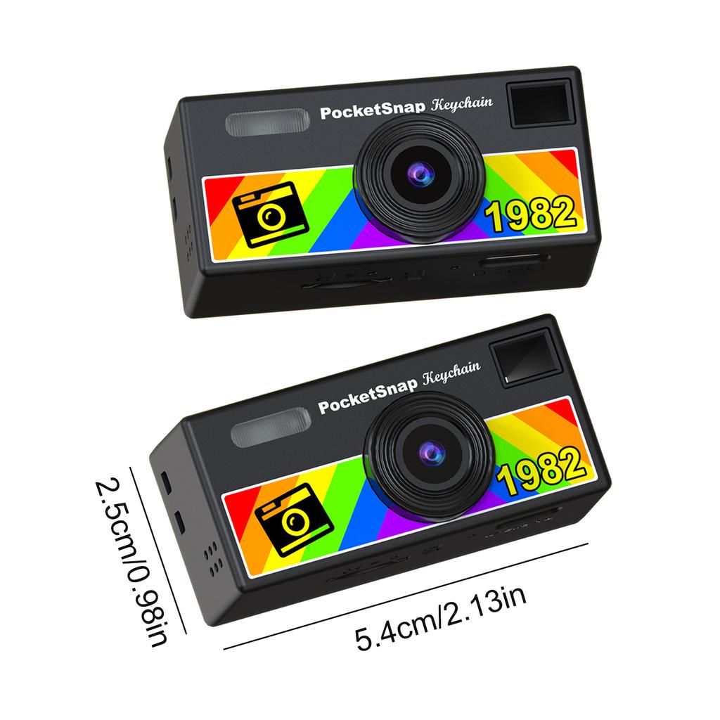 New Retro Digital Mini Camera Campus Student Thumb Camera With High-definition Video Recording And Portable Photography Gift