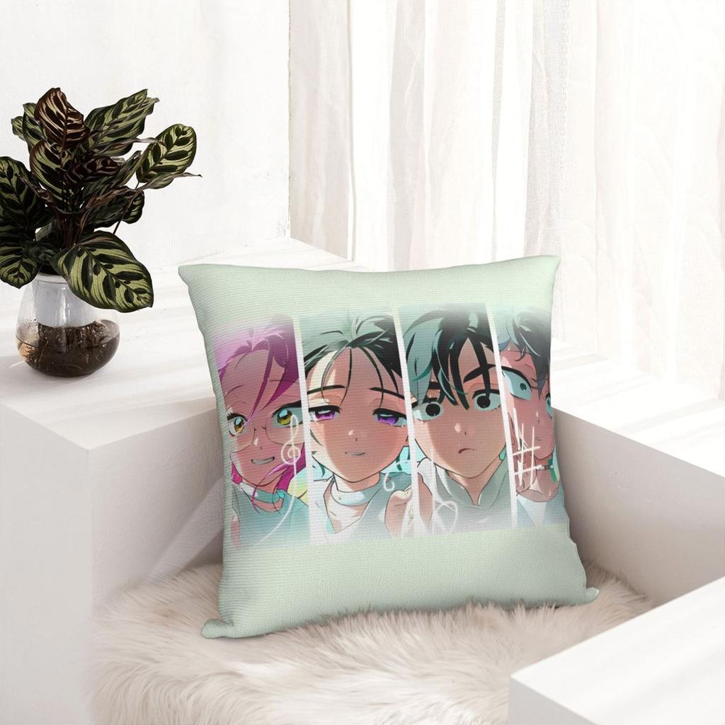 Alien Stage Anime Federe per Cuscino Mizi Sua Till Ivan Copricuscino Decorativo Novità per Divano 45*45cm