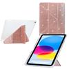 Applicable to iPad Pro 11 tablet leather case, Samsung Tab S9FE glitter three-fold bracket anti-drop case Xiaomi 7